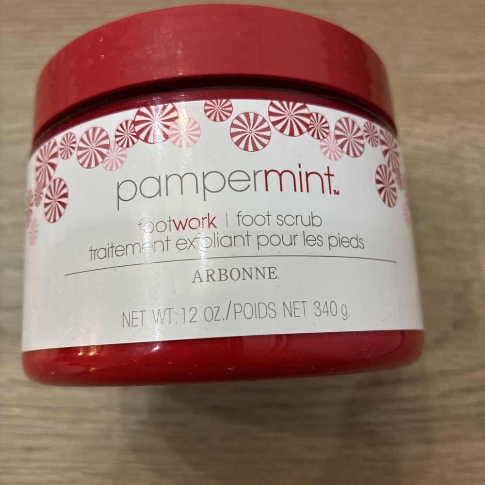 Arbonne Pampermint Peppermint Foot Scrub 12 Oz New